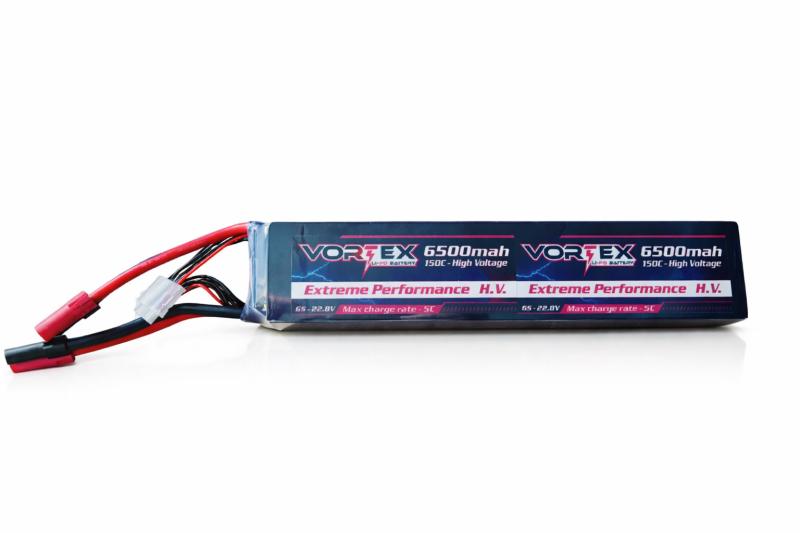 Vortex Lipo 12S 6500mah HV 150C 45.6V