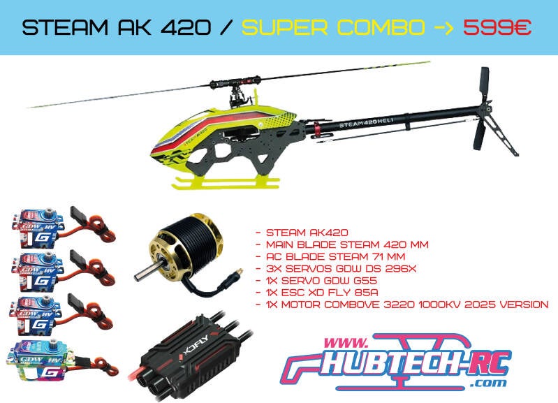 Combo STEAM AK420