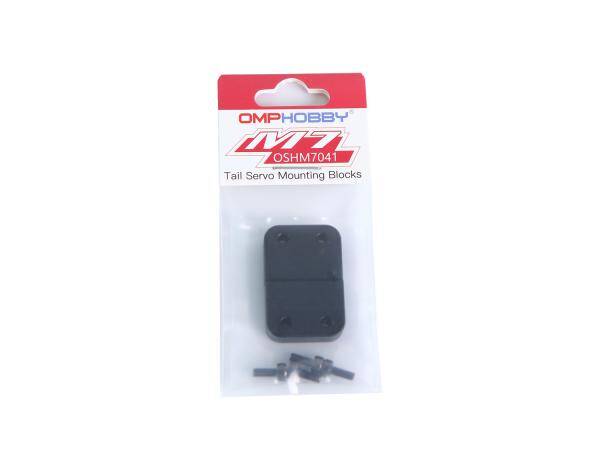 OMPHOBBY M7 Tail Servo Mounting Metal Block # OSHM7041