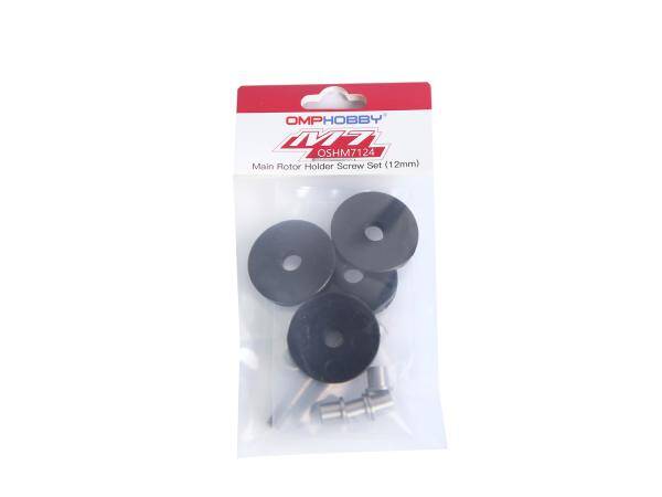 OMPHOBBY M7 Main Rotor Holder Screw Set (12mm) # OSHM7124