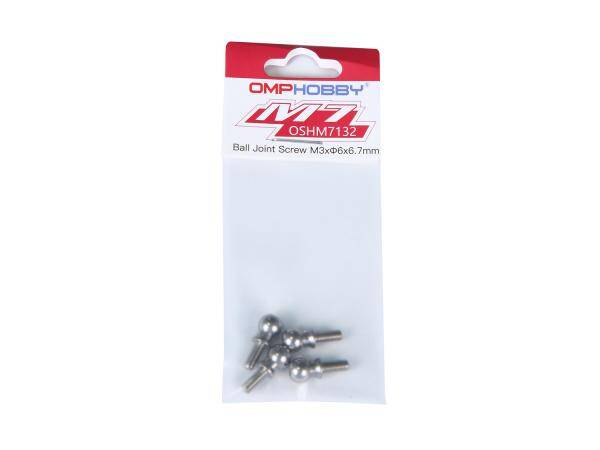 OMPHOBBY M7 Ball Joint Screw M3xØ6x6.7 # OSHM7132
