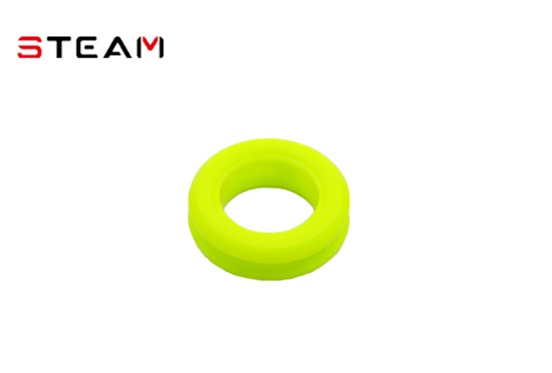AK4053HL AK420 Plastic double push tail control ring/POM yellow green