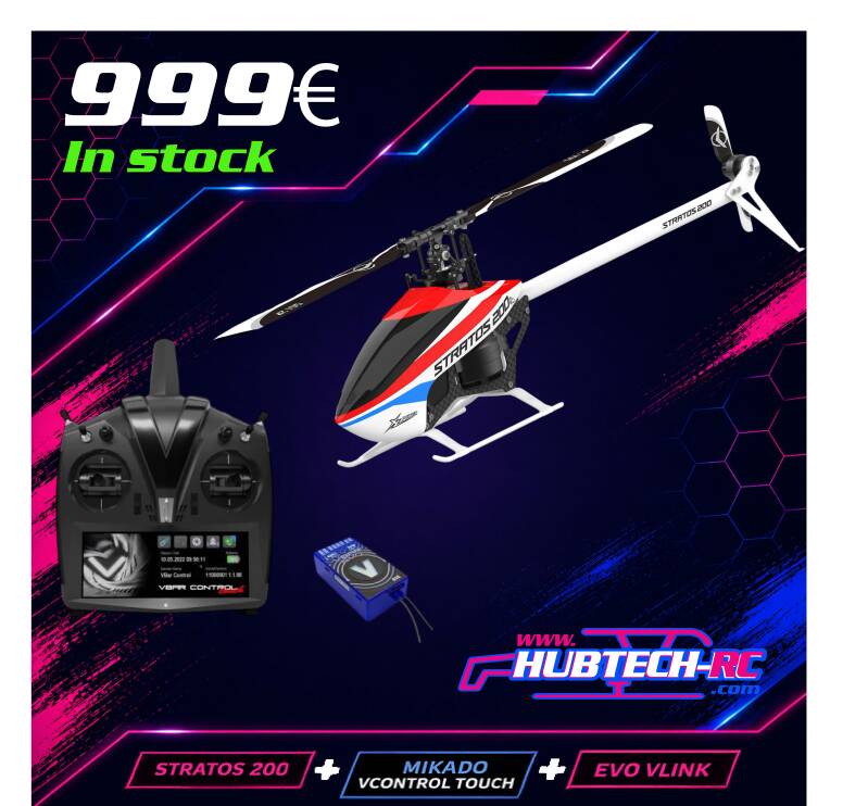 XL Power Stratos 200 + Mikado Vcontrol Touch + Evo Vlink