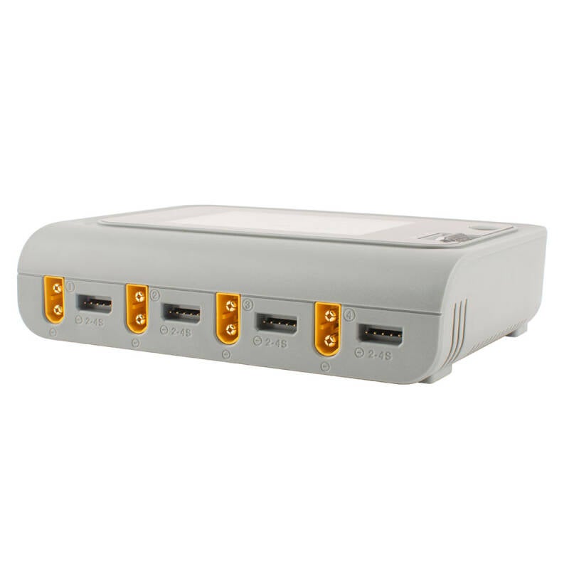 ToolkitRC Q4AC Quad Channel Charger – 200W DC / 100W AC – 1-4S LiPo