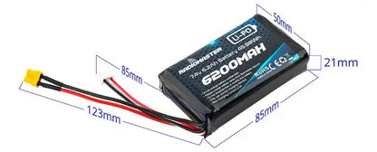 Radiomaster 2S 7.4V 6200mAh Lipo Battery (for TX15, TX15MAX, TX16S...)