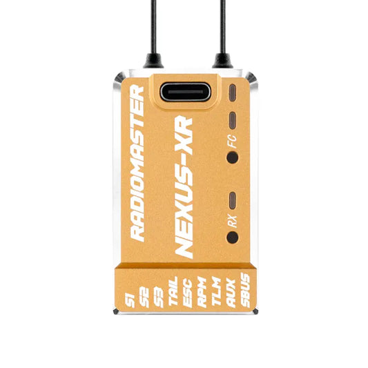 NEXUS-XR Helicopter Flight Controller Integrated 2.4GHz ExpressLRS Receiver / GOLD