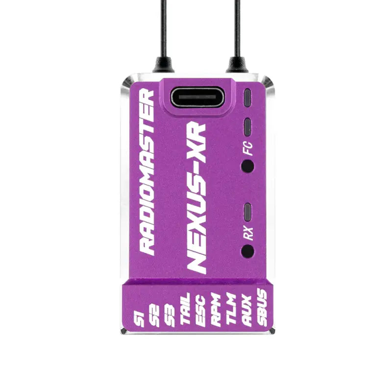 NEXUS-XR Helicopter Flight Controller Integrated 2.4GHz ExpressLRS Receiver / VIOLET