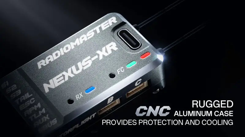 NEXUS-XR Helicopter Flight Controller Integrated 2.4GHz ExpressLRS Receiver / GOLD