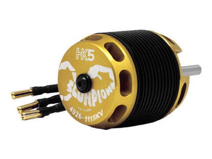 Scorpion HK5-4026-1115kv Motor 6mm shaft - helicopter 550/600 class brushless motor