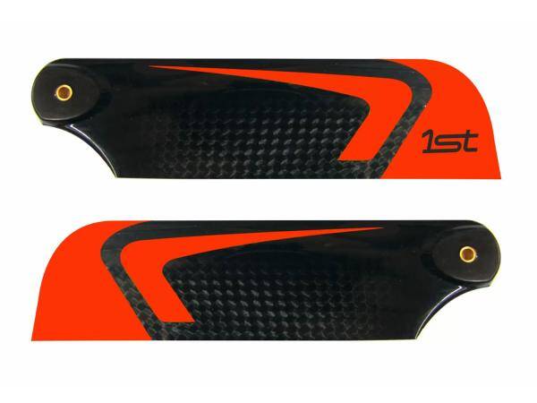 1st Tail Blades CFK 105mm CP (orange) # 1stB105CP-O