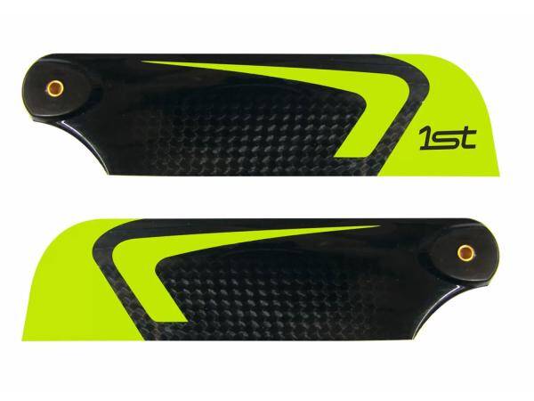 1st Tail Blades CFK 105mm CP (yellow) # 1stB105CP-Y