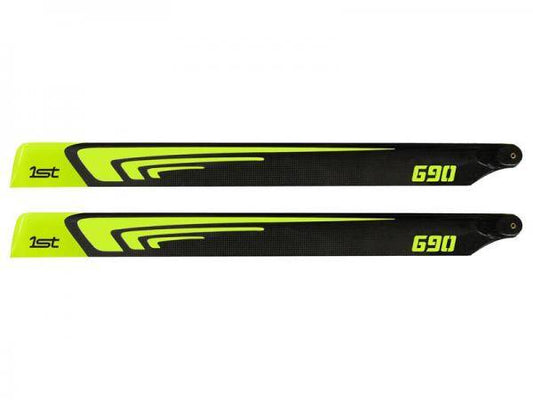 1st Main Blades CFK 690mm FBL (yellow) # 1stB690-Y