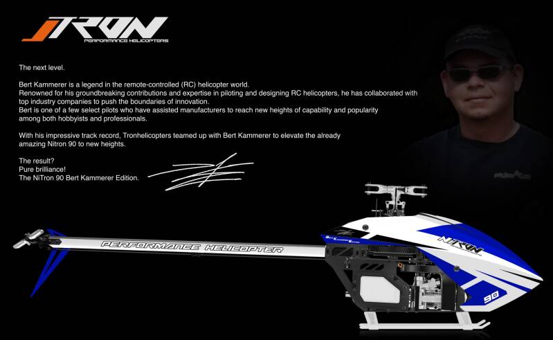 NiTron 90 Helicopter kit Bert Kammerer Edition
