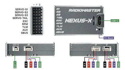 NEXUS-X Helicopter Flight Controller / BLUE