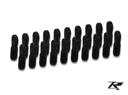 Ball link set 2,5mm TR504-100 Nitron 90 BK / Dnamic Pro