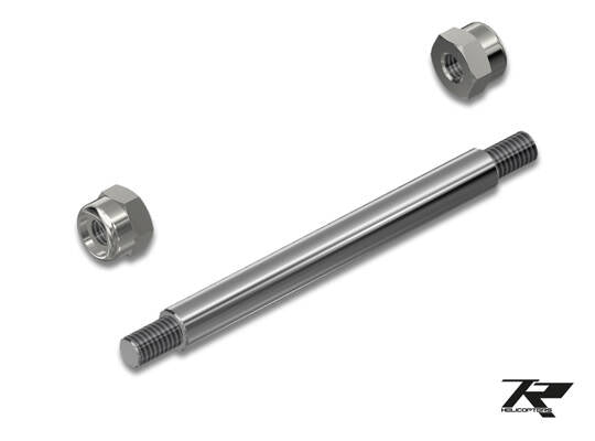 Tail blade holder spindle TR502-324 Nitron 90 BK / Dnamic Pro