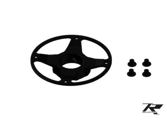 Tail drive CNC pulley adapter TR701-128 Tron 7.0 Elite