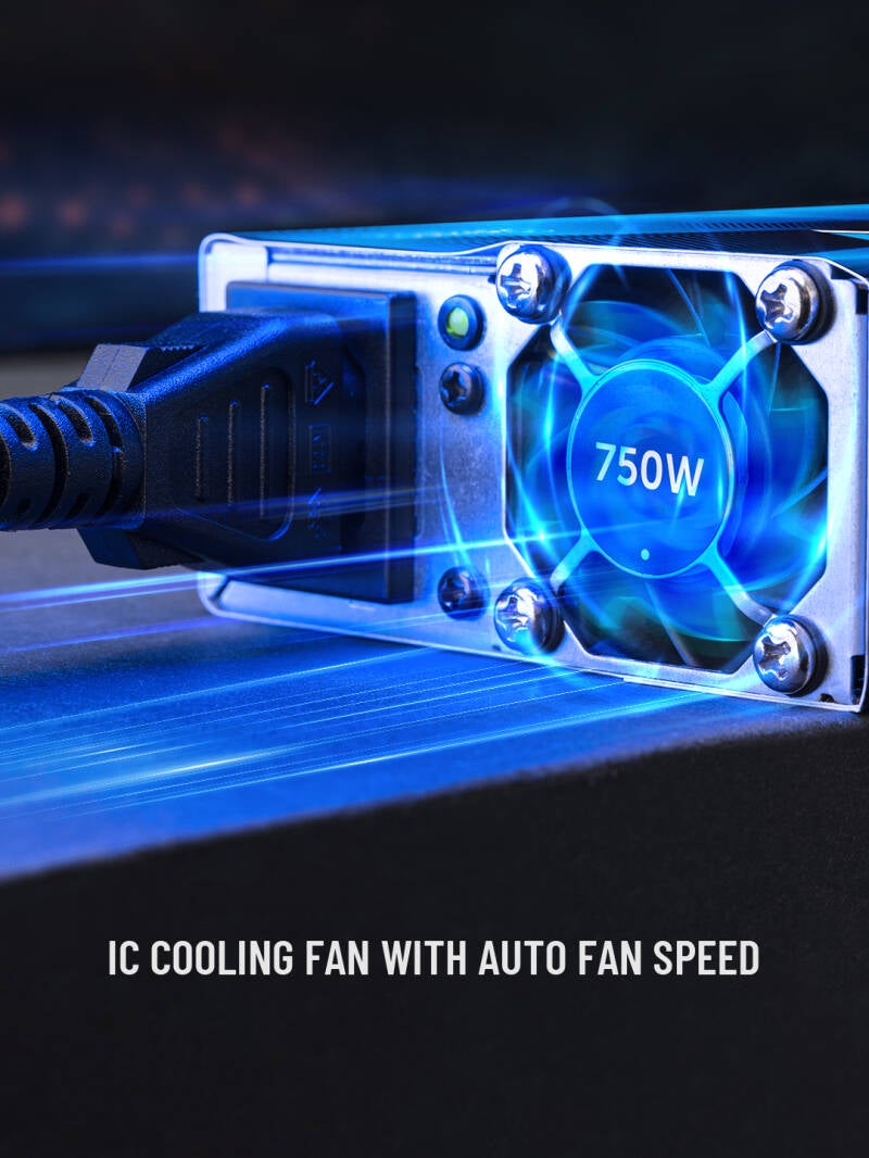 ToolkitRC ADP750 – 12 V/62 A (750 W) High-Power Supply for RC Charging Stations