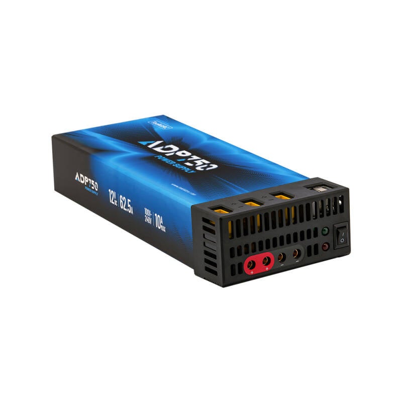 ToolkitRC ADP750 – 12 V/62 A (750 W) High-Power Supply for RC Charging Stations