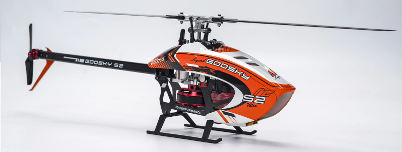 Goosky Legend S2 ULTRA Helicopter (BNF) - Amber