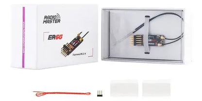 Radiomaster ER6G & ER6GV 2.4GHz ELRS PWM Receiver