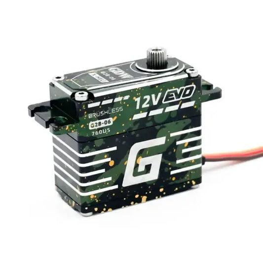 GDW G28-06 swashplate and tail servo 12V / 760us - 550/700 size