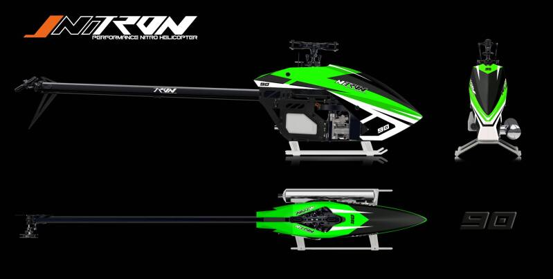 NiTron 90 Helicopter kit