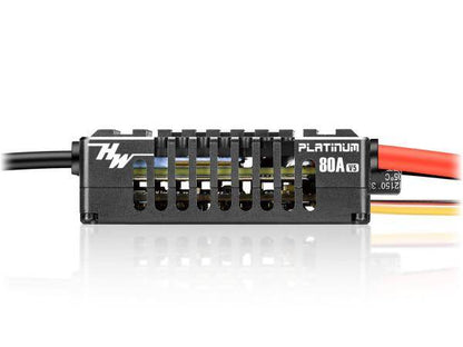 HOBBYWING Platinum Pro 80A V5 3-8S LiPo 5-12V/8A BEC # HW30203201