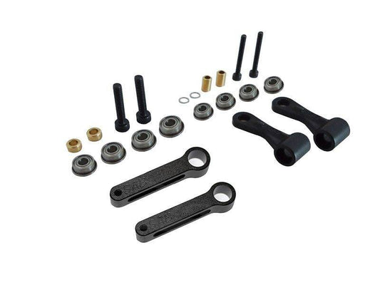 Radius Arm Set Black Matte - Goblin Black Nitro/Black Thunder IL Piuma