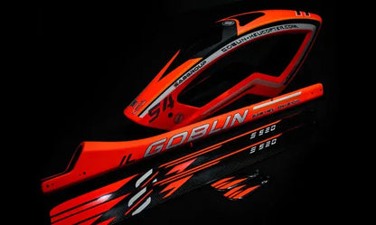 SAB ILGoblin PRO 520 Orange (SG525) with Main and Tail Blades 6S Electric RC Helicopter Kit