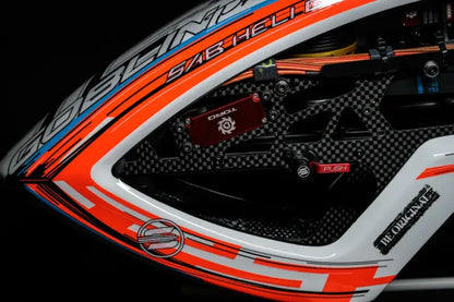 SAB ilGoblin PRO 420 White 420mm (SG426) with Main & Tail Blades - 6S High Performance 3D Heli
