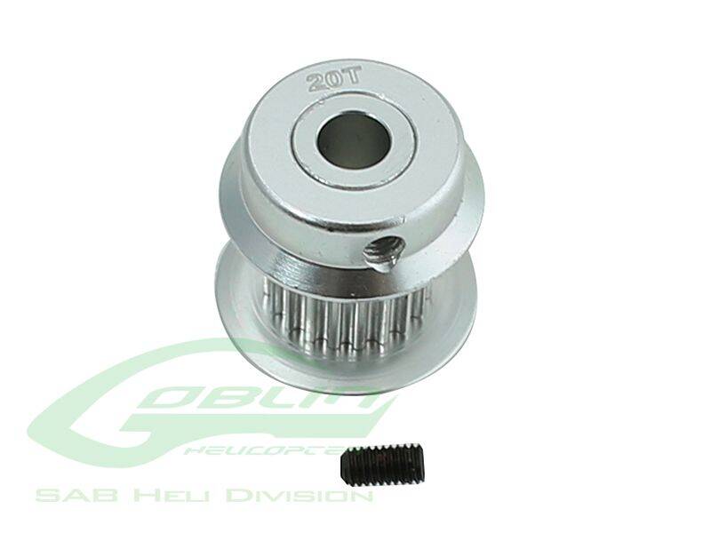 Aluminum Motor Pulley 20T - Goblin 380 IL420