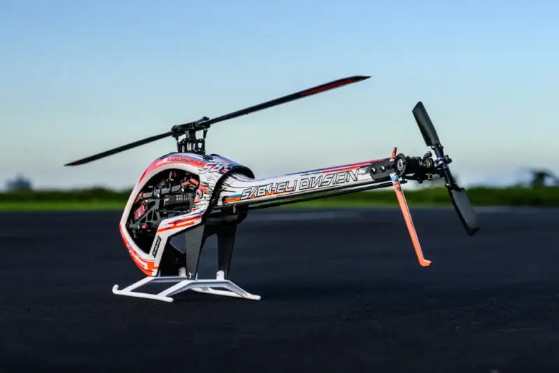 SAB ilGoblin PRO 420 White 420mm (SG426) with Main & Tail Blades - 6S High Performance 3D Heli