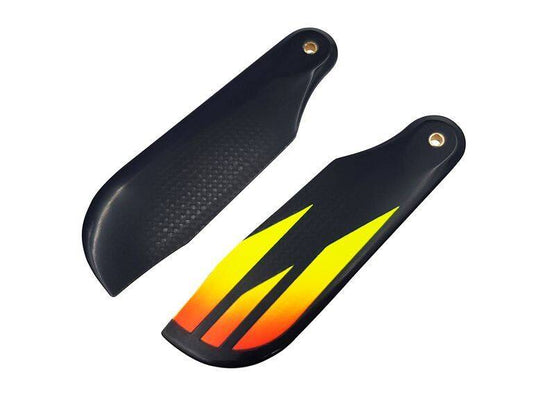 Tail Blades 72mm Yellow Orange IL420