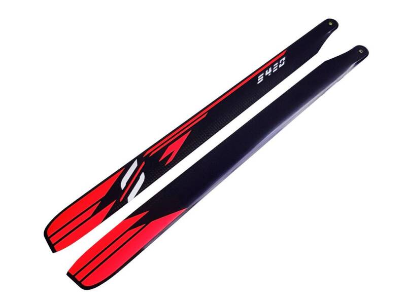 SAB Carbon Fiber Main Blades Orange 420mm IL420