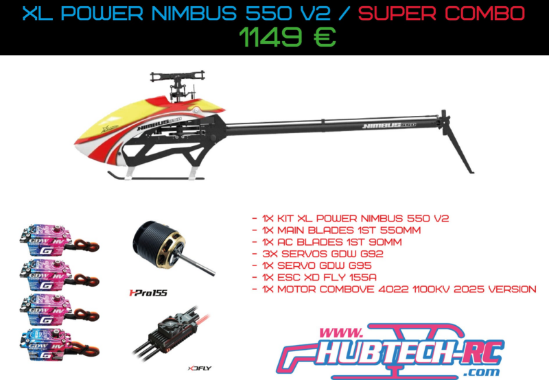 Combo XL Power Nimbus 550 V2