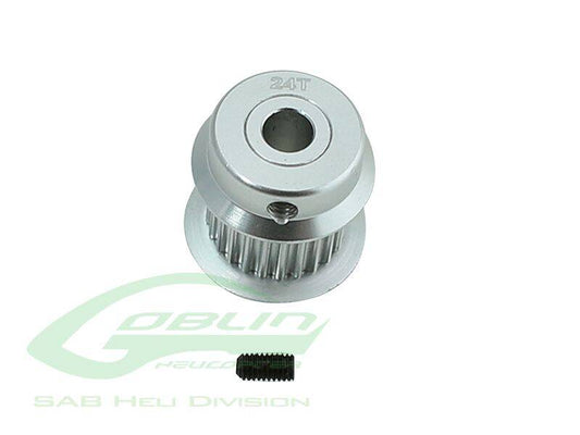 Aluminum Motor Pulley 24T - Goblin 380 IL420