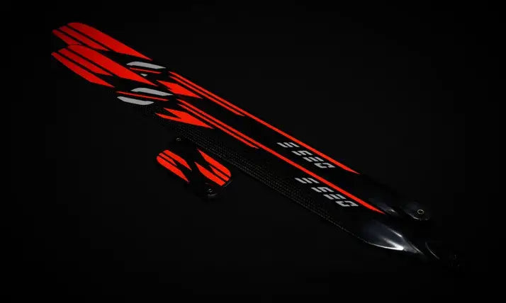 SAB ILGoblin PRO 520 Orange (SG525) with Main and Tail Blades 6S Electric RC Helicopter Kit