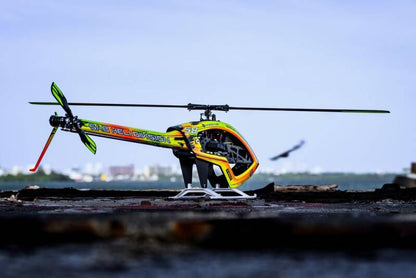 SAB ilGoblin PRO 420 Yellow 420mm (SG427) with Main & Tail Blades - 6S High Performance 3D Heli