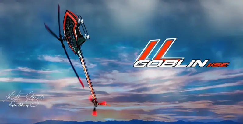 SAB ilGoblin PRO 700 Kyle Stacy Edition #SG762 with main and tail blades