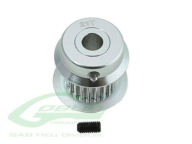 Aluminum Motor Pulley 21T - Goblin 380 IL420