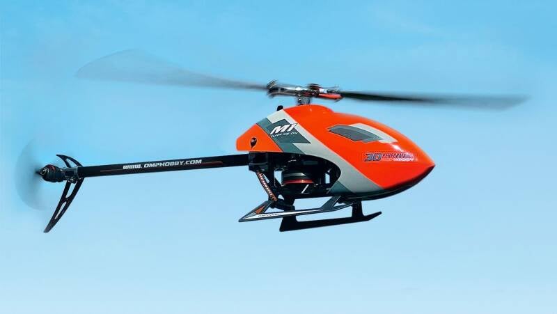 OMPHOBBY OMP Heli M1 EVO Helicopter orange (OMP RX) OSHM0020