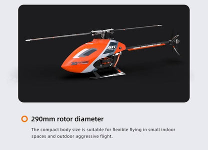 OMPHOBBY OMP Heli M1 EVO yellow with Transmitter # OSHM0035