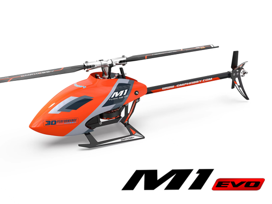 OMPHOBBY OMP Heli M1 EVO Helicopter orange (OMP RX) OSHM0020