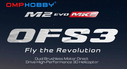 OMPHOBBY OMP Heli M2 EVO MK2 Helicopter orange # OSHM0040