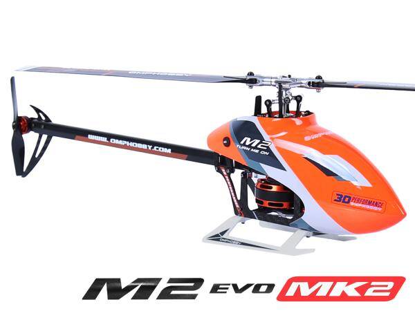 OMPHOBBY OMP Heli M2 EVO MK2 Helicopter orange # OSHM0040