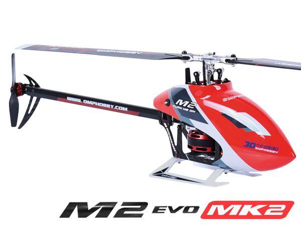 OMPHOBBY OMP Heli M2 EVO MK2 Helicopter red # OSHM0041