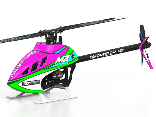 OMPHOBBY OMP Heli M2 V3 PRO Micro Helicopter Plasma-Pink Plasma Pink