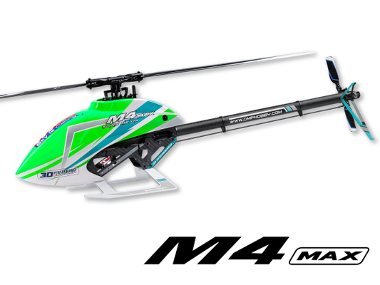 OMPHOBBY OMP Heli M4 MAX KIT Green 420 Helicopter