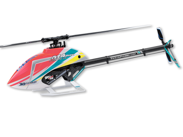 OMPHOBBY OMP Heli M4 MAX KIT Red 420 Helicopter